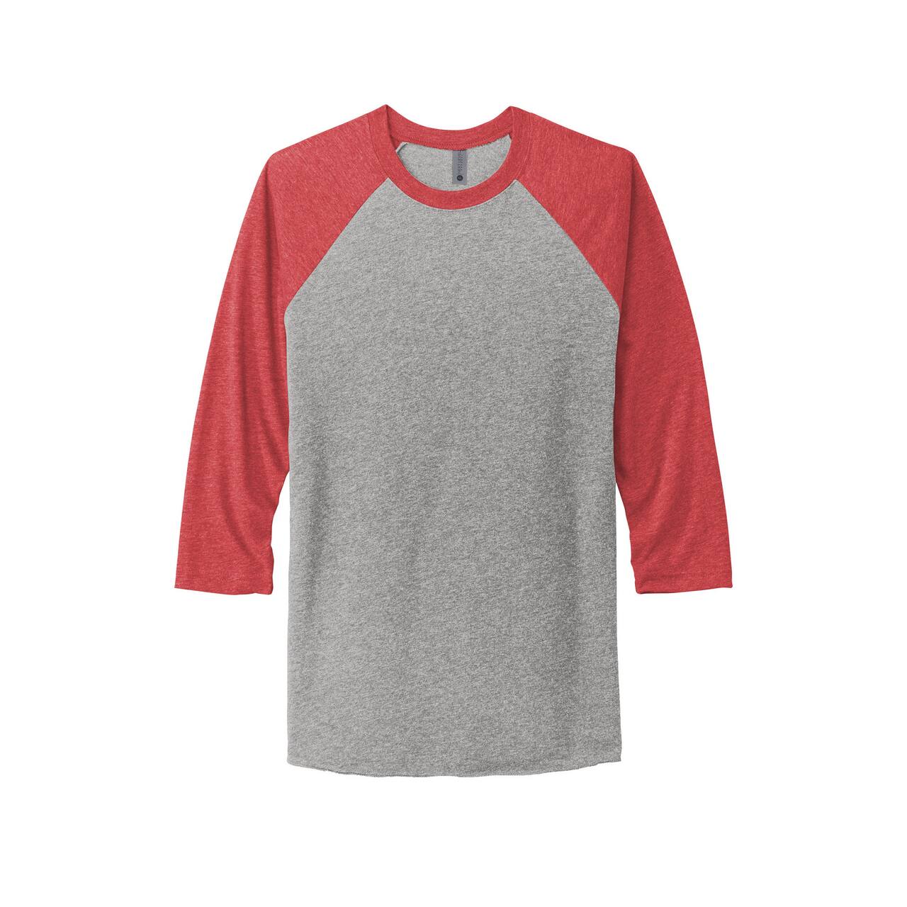 Next Level Unisex Tri-Blend 3/4-Sleeve Raglan T-Shirt